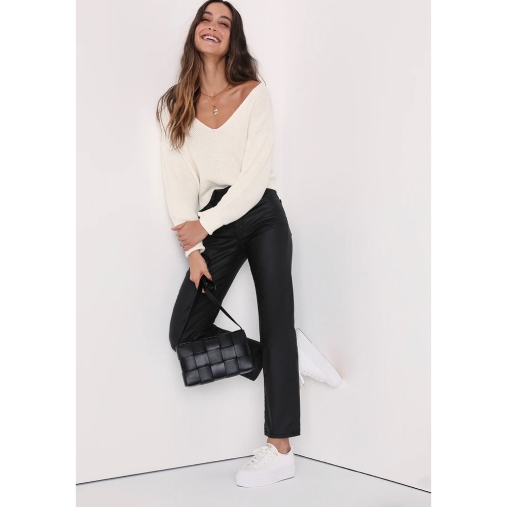 Free people pacifica high rise straight leg jeans
